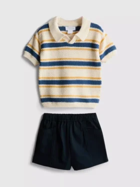 0-12mths | knit short set