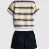 0-12mths | knit short set