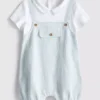 0-12mths | romper overall set