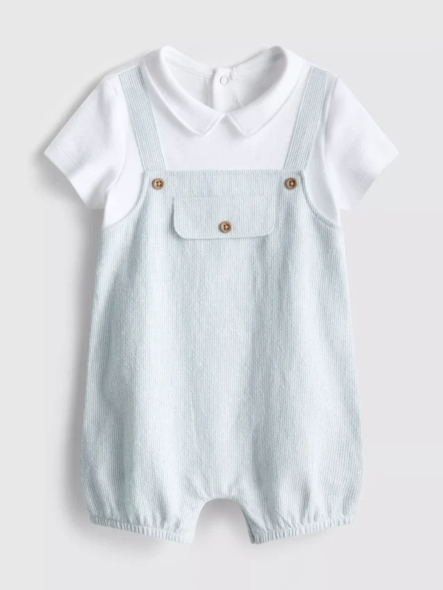 0-12mths | romper overall set