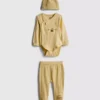 0-18mths | 3-piece disney's winnie the pooh room to grow newborn clothing set