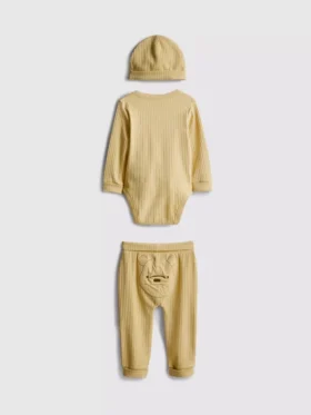 0-18mths | 3-piece disney’s winnie the pooh room to grow newborn clothing set