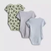 0-18mths | 3pk disney's mickey mouse and donald duck room to grow newborn bodysuits