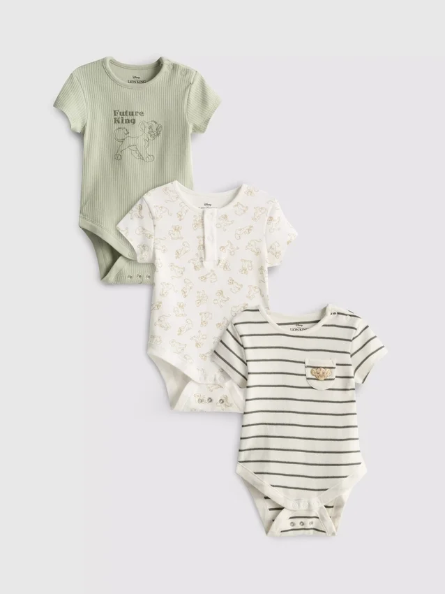 0-18mths | 3pk disney's the lion king newborn onesies