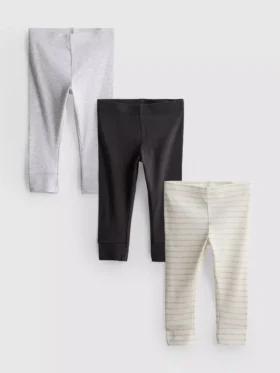 0-18mths | 3pk newborn leggings