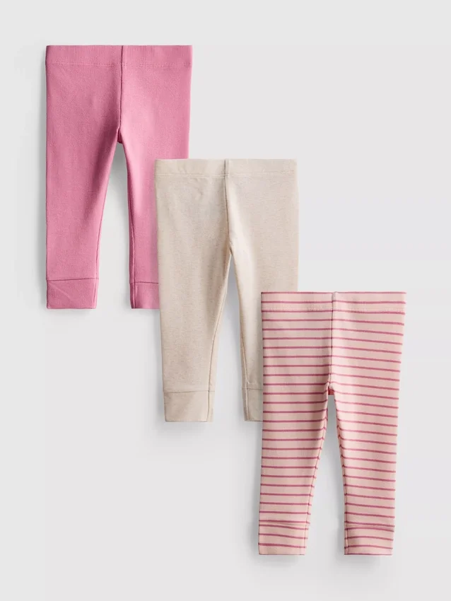 0-18mths | 3pk newborn leggings