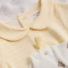 0-18mths | 3pk room to grow newborn short-sleeve onesies