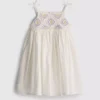 0-18mths | crochet newborn smock dress