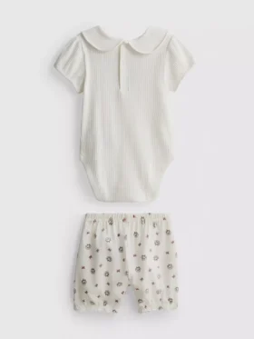 0-18mths | disney’s the aristocats marie bodysuit and bloomers newborn set