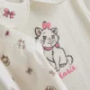 0-18mths | disney's the aristocats marie bodysuit and bloomers newborn set
