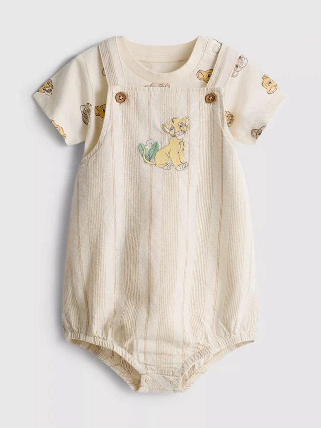 0-18mths | disney's the lion king bodysuit and overalls newborn set