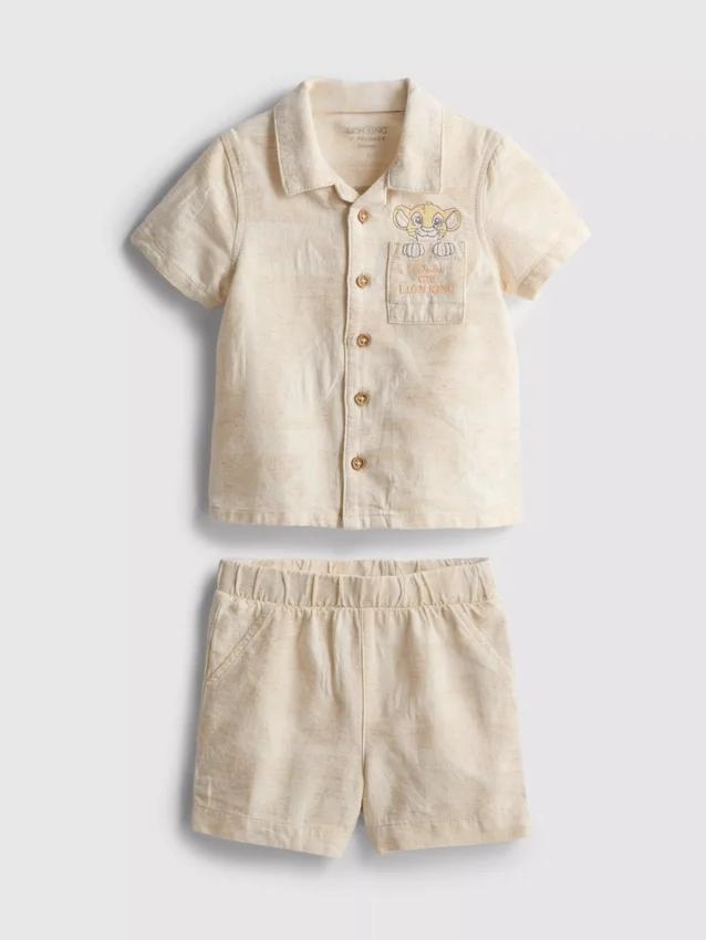 0-18mths | disney's the lion king shirt and shorts newborn set