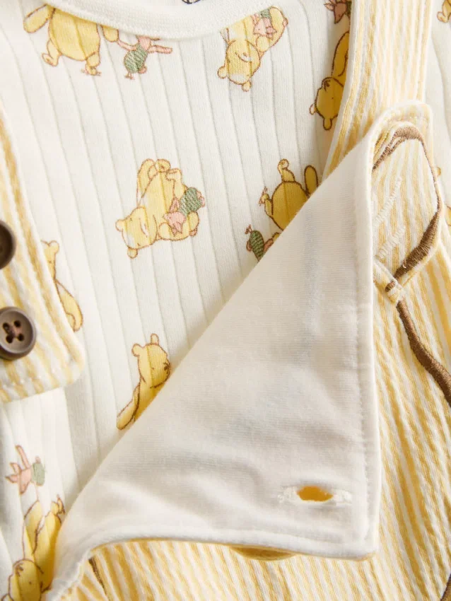0-18mths | disney's winnie the pooh bodysuit and overalls newborn set