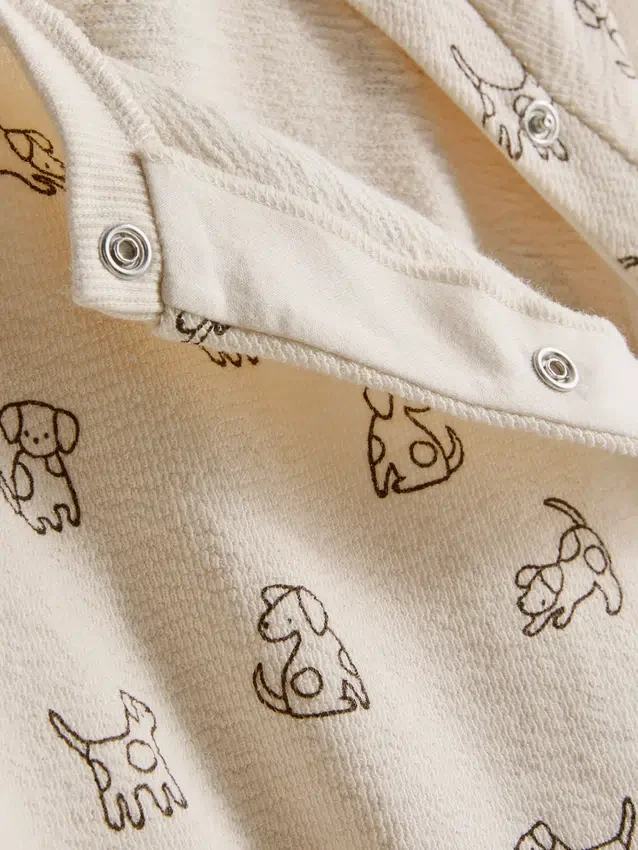 0-18mths | dog graphic sweatshirt and joggers newborn set