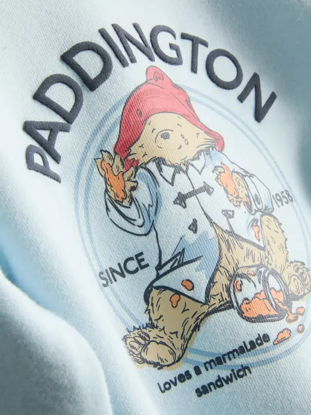0-18mths | paddington bear long sleeve newborn bodysuit