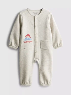 0-18mths | paddington bear newborn romper suit