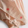 0-18mths | shell embroidered newborn smock dress