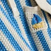 0-18mths | stripe polo top, shorts and hat newborn set