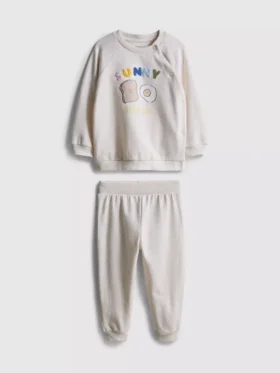 0-18mths | sweatshirt and cuffed joggers newborn set