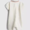 0-18mths | textured newborn romper