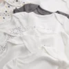 0-24mths | 10pk ribbed short-sleeve onesies
