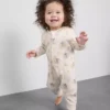 0-24mths | 2pk disney's bambi zip-up onesie