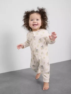 0-24mths | 2pk disney's bambi zip-up onesie