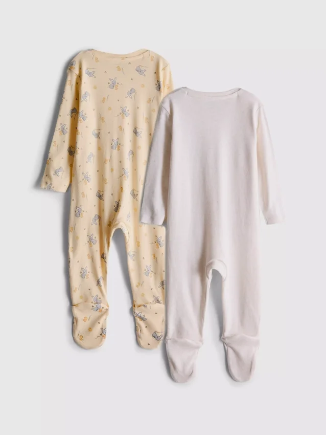 0-24mths | 2pk two-way zip-up sleepers