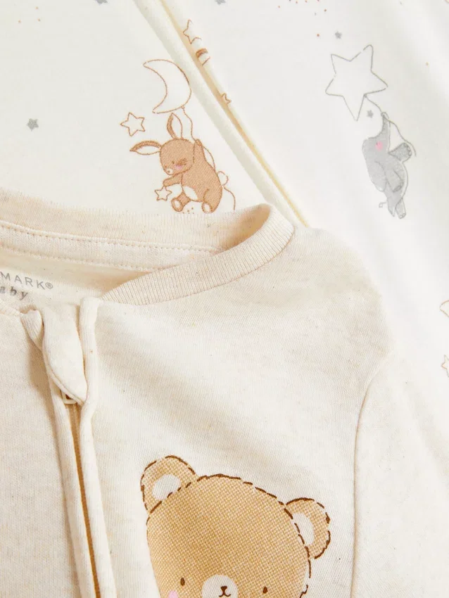 0-24mths | 2pk zip-up sleepers