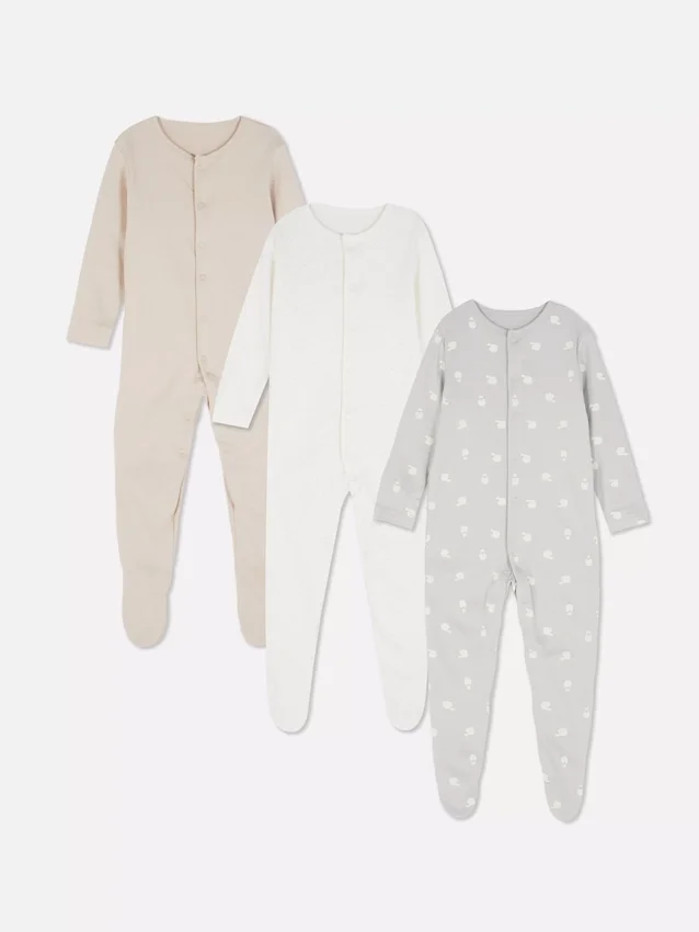 0-24mths | 3pk snap sleepers