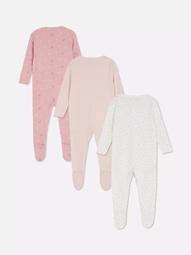 0-24mths | 3pk snap sleepers