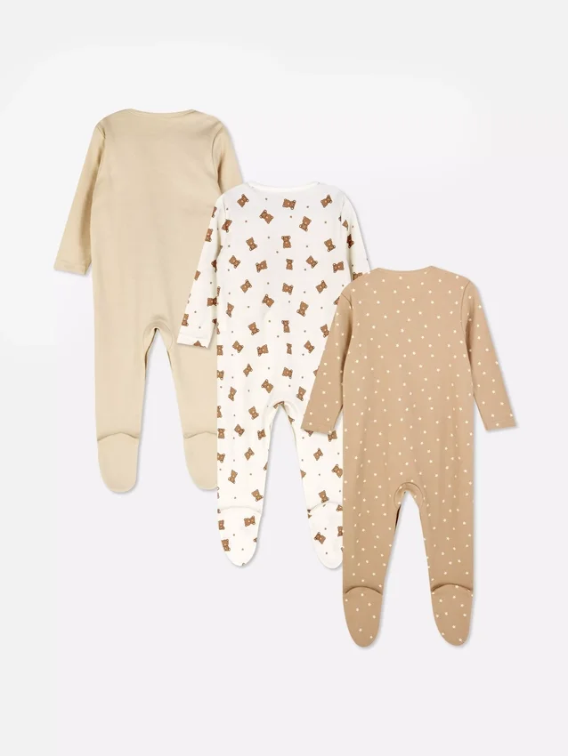 0-24mths | 3pk snap sleepers