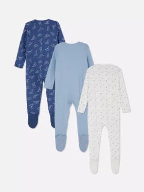 0-24mths | 3pk snap sleepers