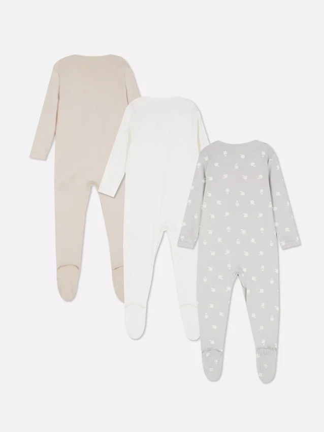 0-24mths | 3pk snap sleepers