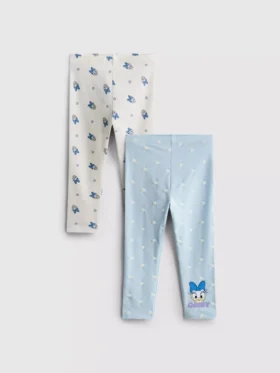 0-36mths | 2pk daisy duck leggings