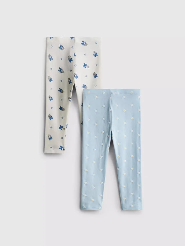 0-36mths | 2pk daisy duck leggings