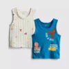 0-36mths | 2pk sealife graphic tanks