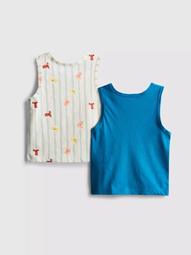 0-36mths | 2pk sealife graphic tanks