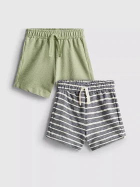 0-36mths | 2pk textured shorts