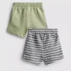 0-36mths | 2pk textured shorts