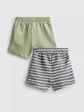 0-36mths | 2pk textured shorts