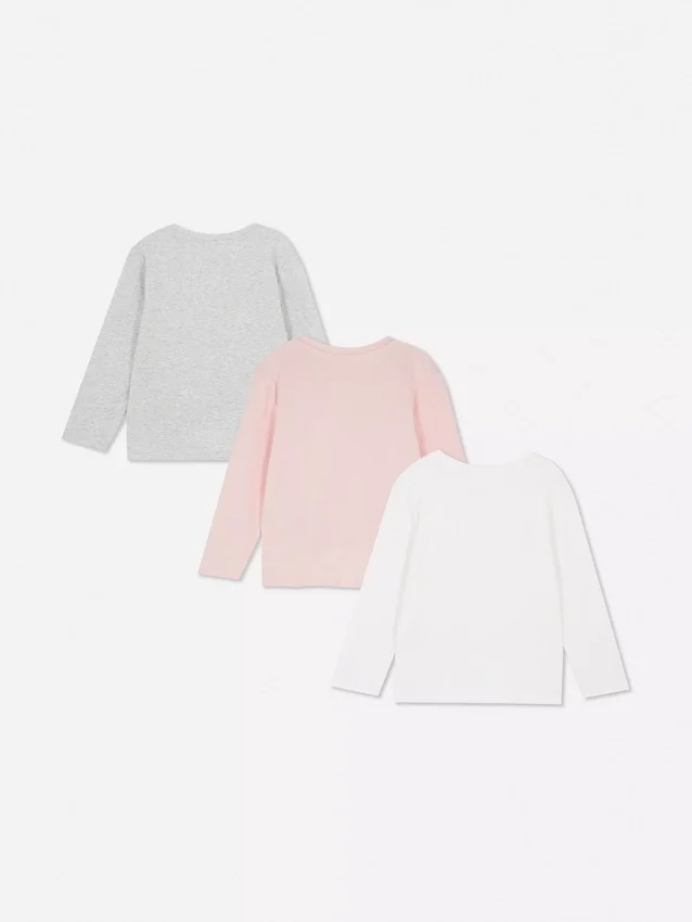 0-36mths | 3pk long sleeve t-shirts
