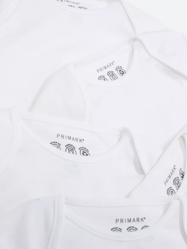 0-36mths | 5pk essential long sleeve bodysuits