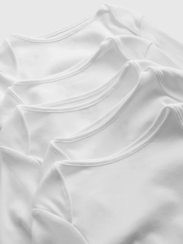 0-36mths | 5pk long sleeve bodysuits