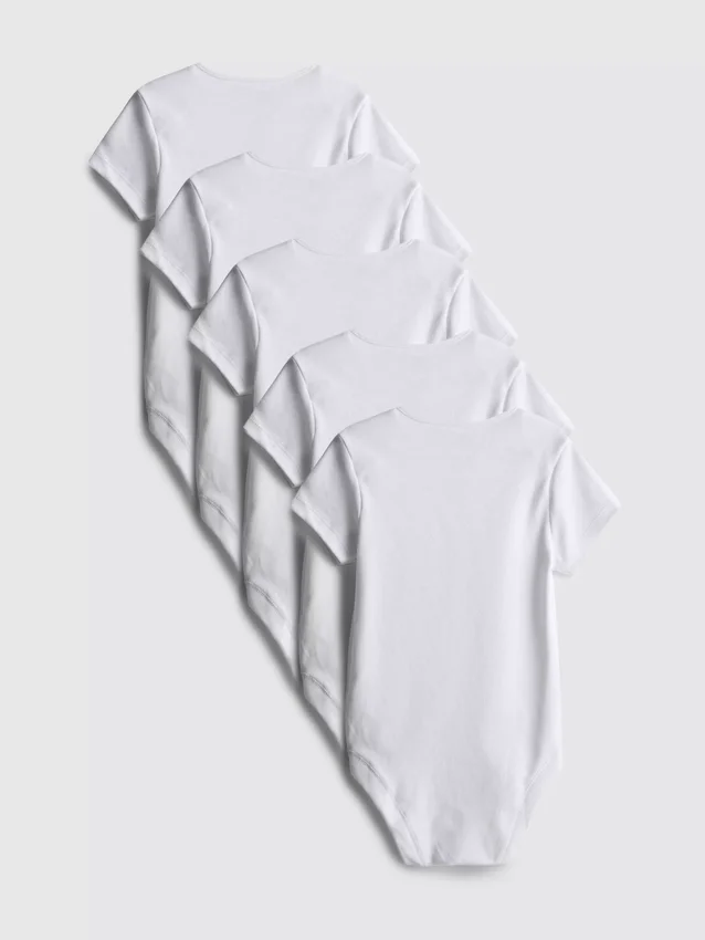0-36mths | 5pk short-sleeve onesies