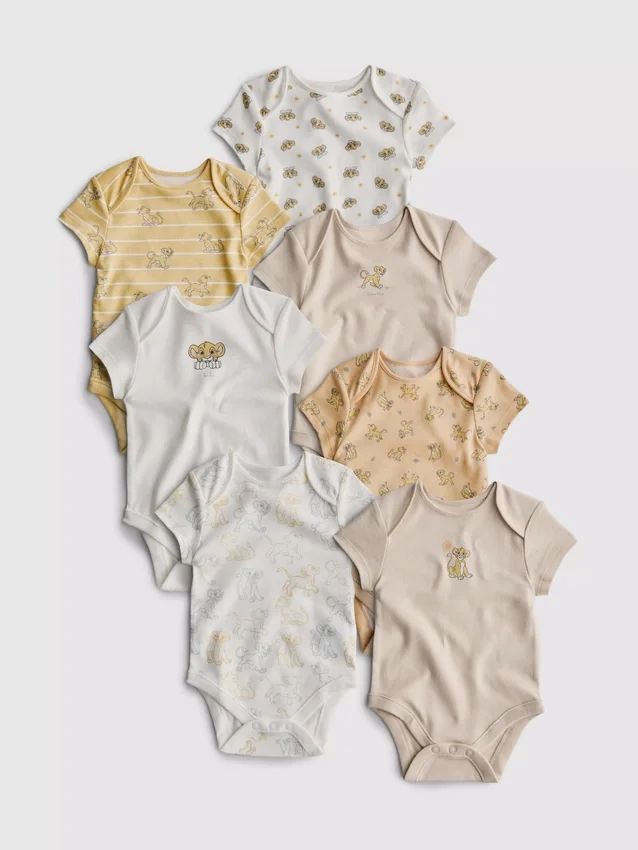 0-36mths | 7pk disney's the lion king short-sleeve onesies