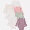 0-36mths | 7pk long sleeve bodysuits