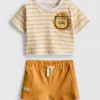 0-36mths | boxy t-shirt and shorts set