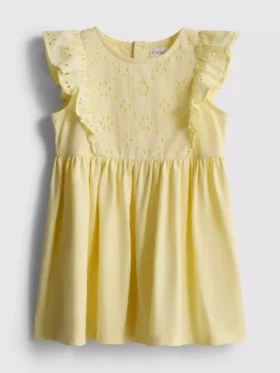 0-36mths | broderie anglaise smock dress