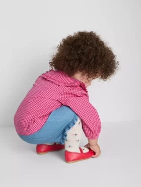 0-36mths | collared blouse and ruffle shorts set